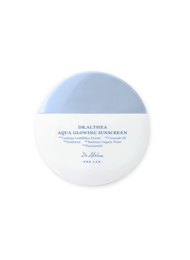 Dr.Althea Aqua Glowing Sunscreen | UV Protection| Lightweight, Watery, Fast-Absorbing - Image 1